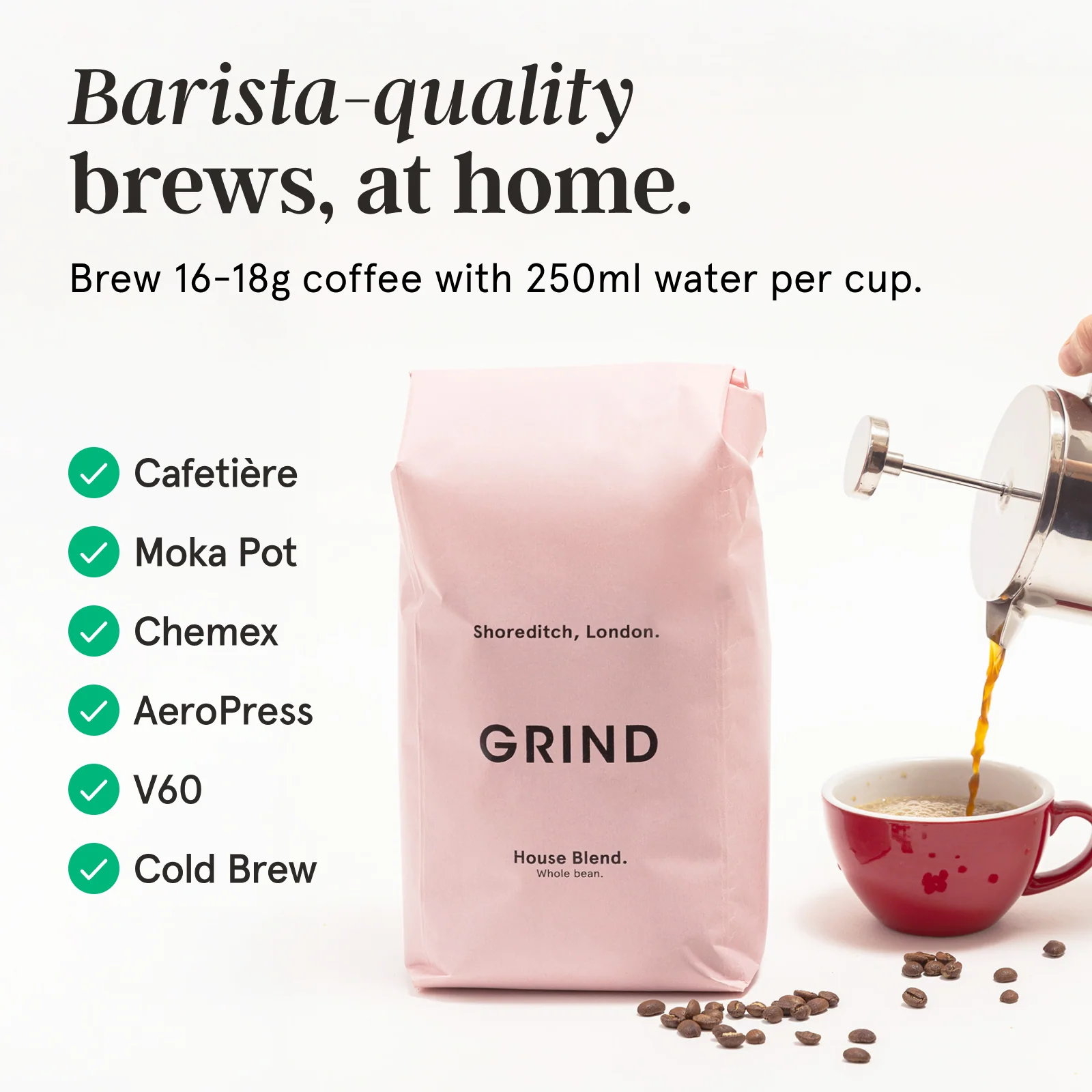 1kg Bag of Grind Bean & Ground Coffee - Image 5
