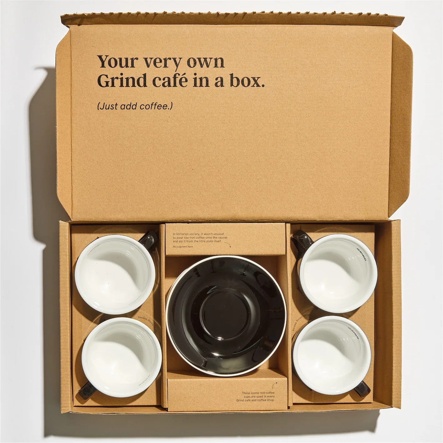 Black Coffee Cups and Saucers - Image 14