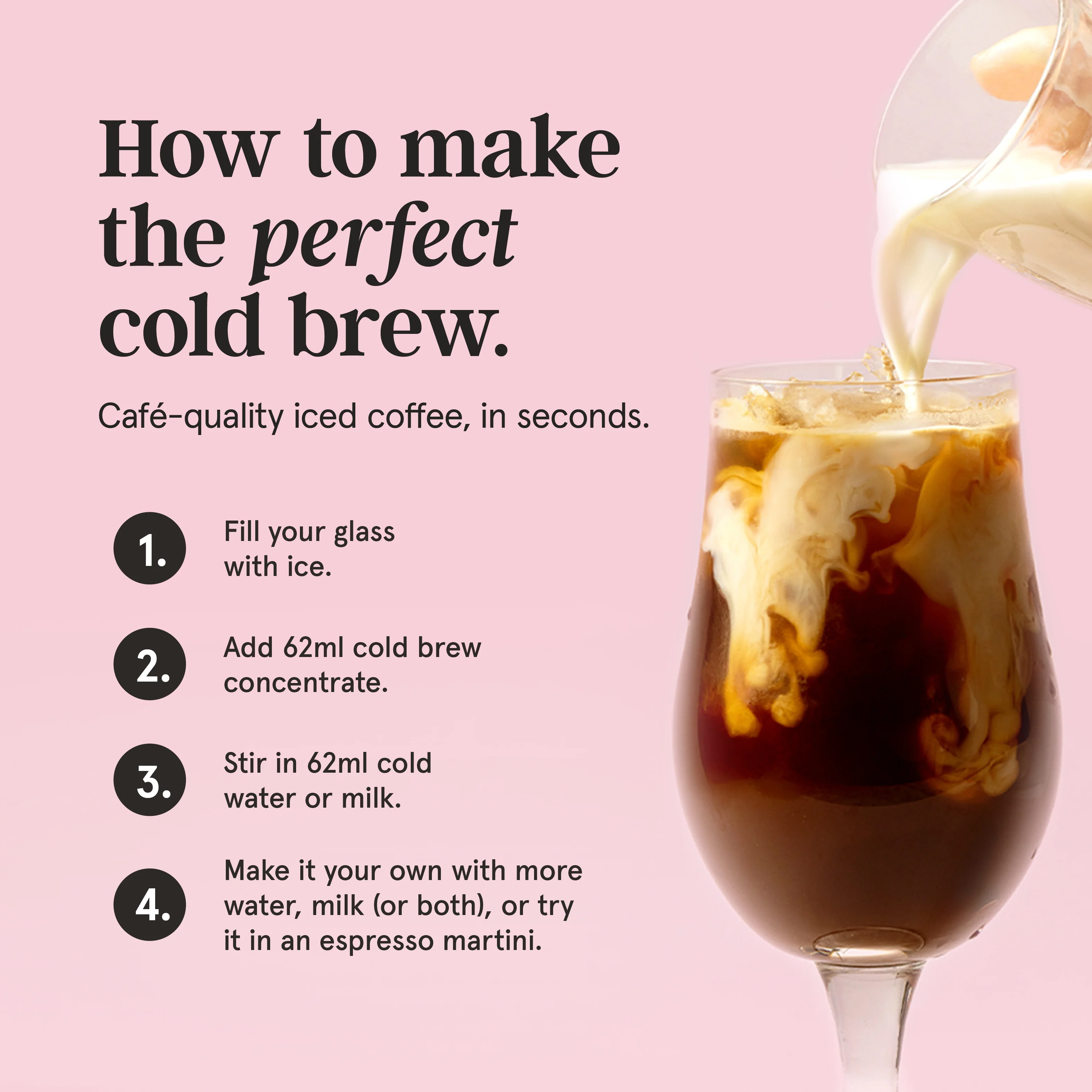 Black Cold Brew Coffee Concentrate - Pack of 4 - Image 4