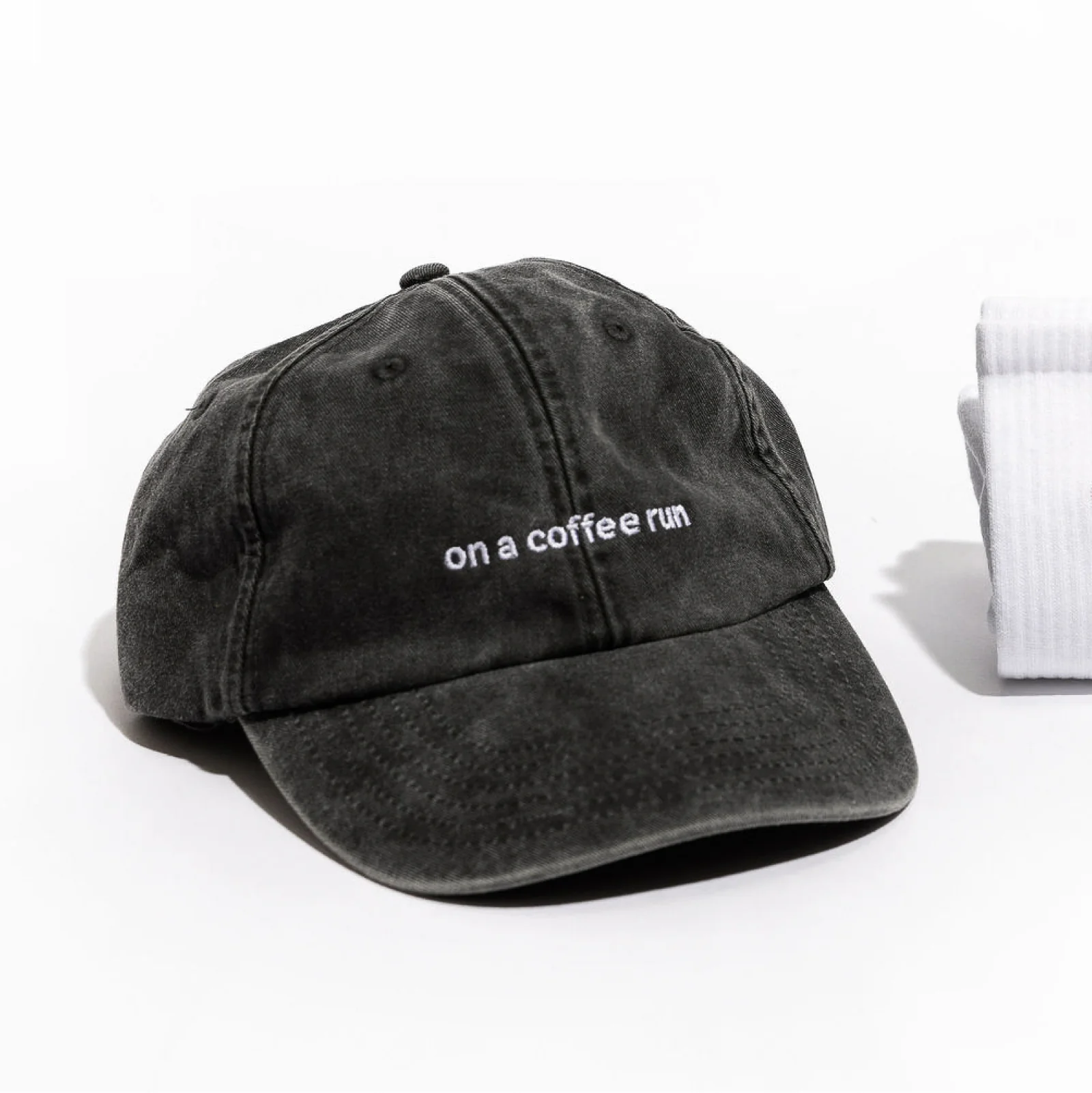 On a Coffee Run Baseball Cap - Image 4