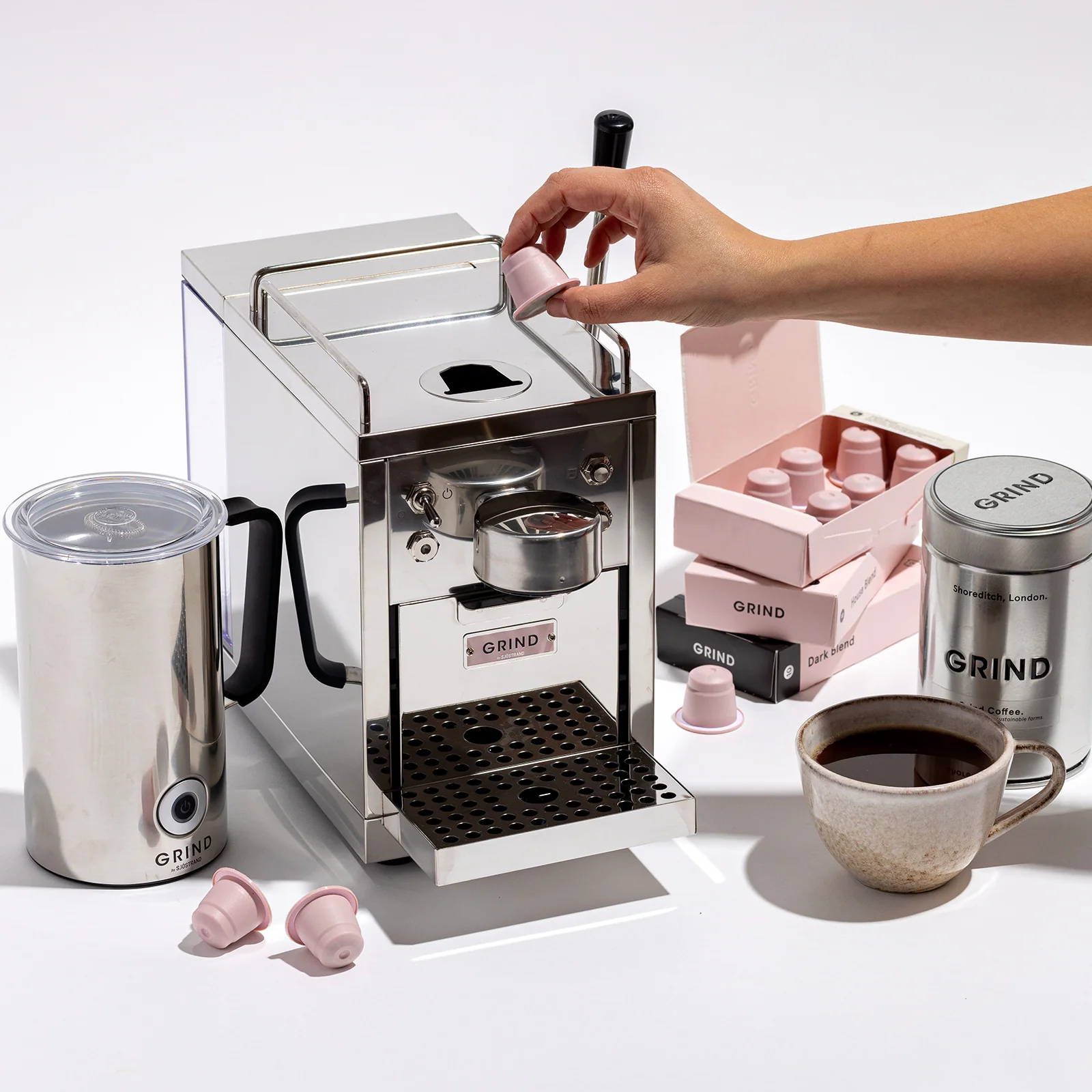 Grind One, Our Nespresso® Compatible Pod Machine - Image 3