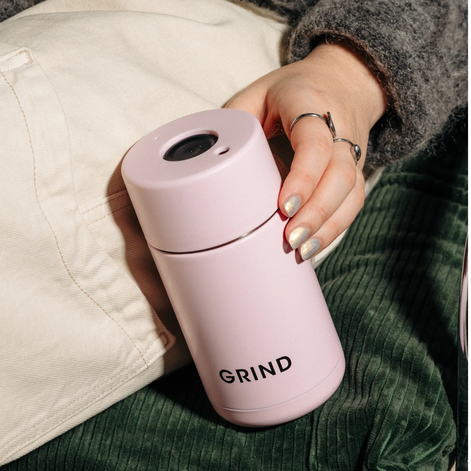 Grind x frank green Ceramic Reusable Cup - Image 2