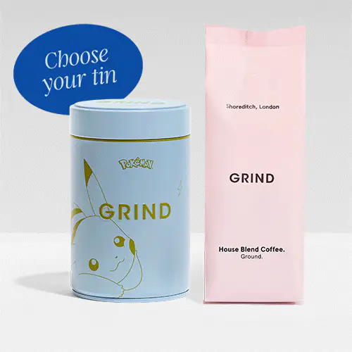 Grind x Pokémon Tin of Coffee