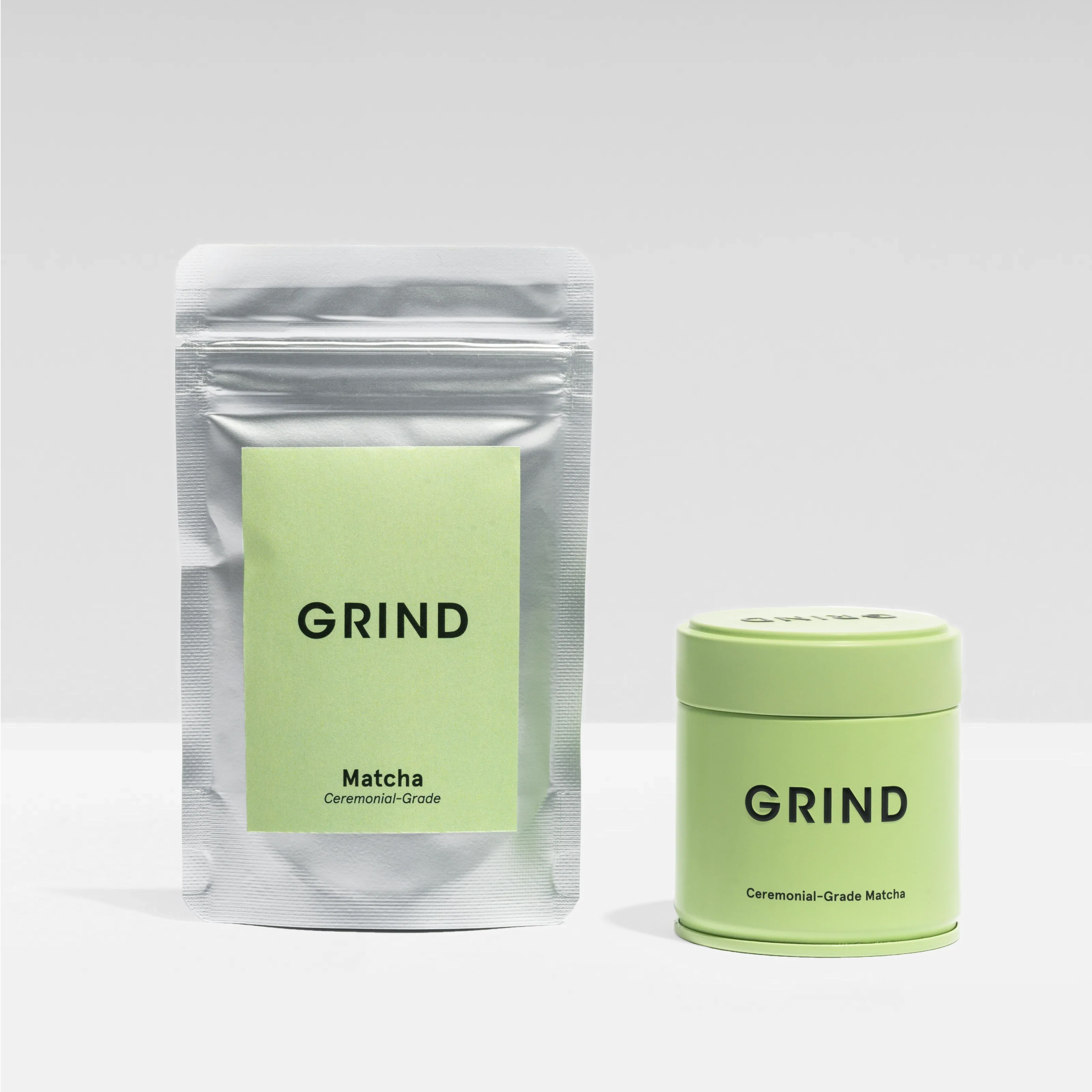 Grind Tin of Matcha Powder