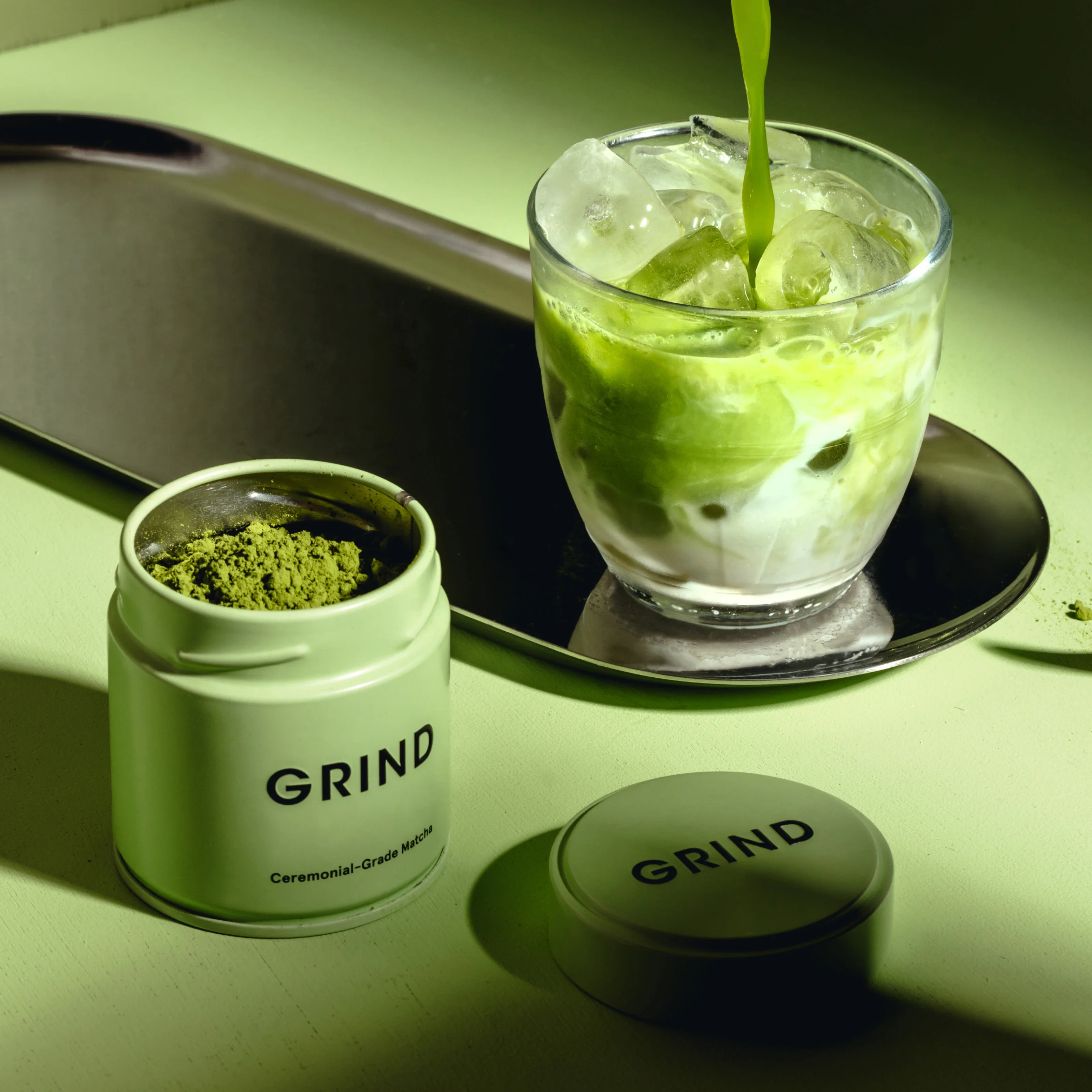 Grind Tin of Matcha Powder - Image 17