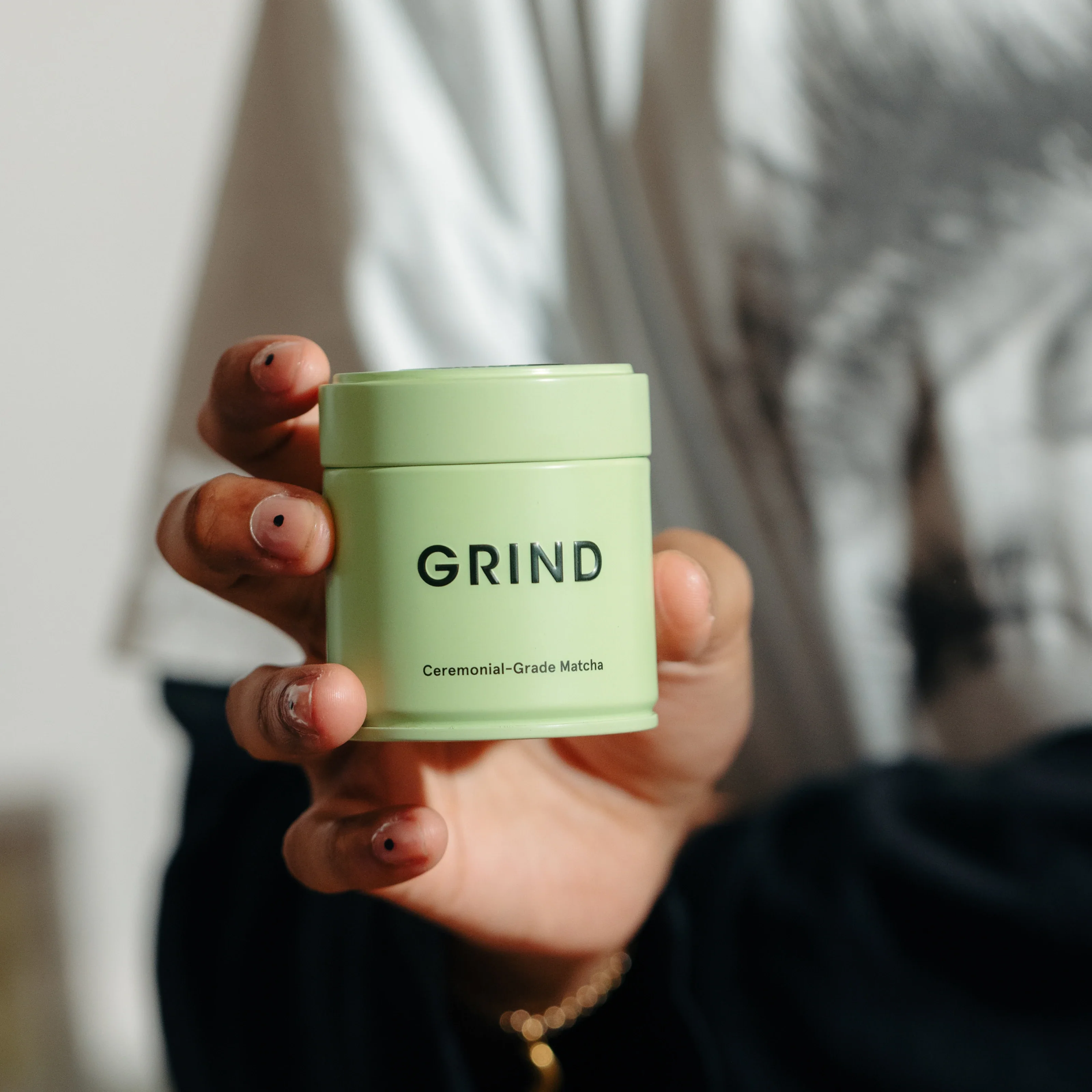 Grind Tin of Matcha Powder - Image 3