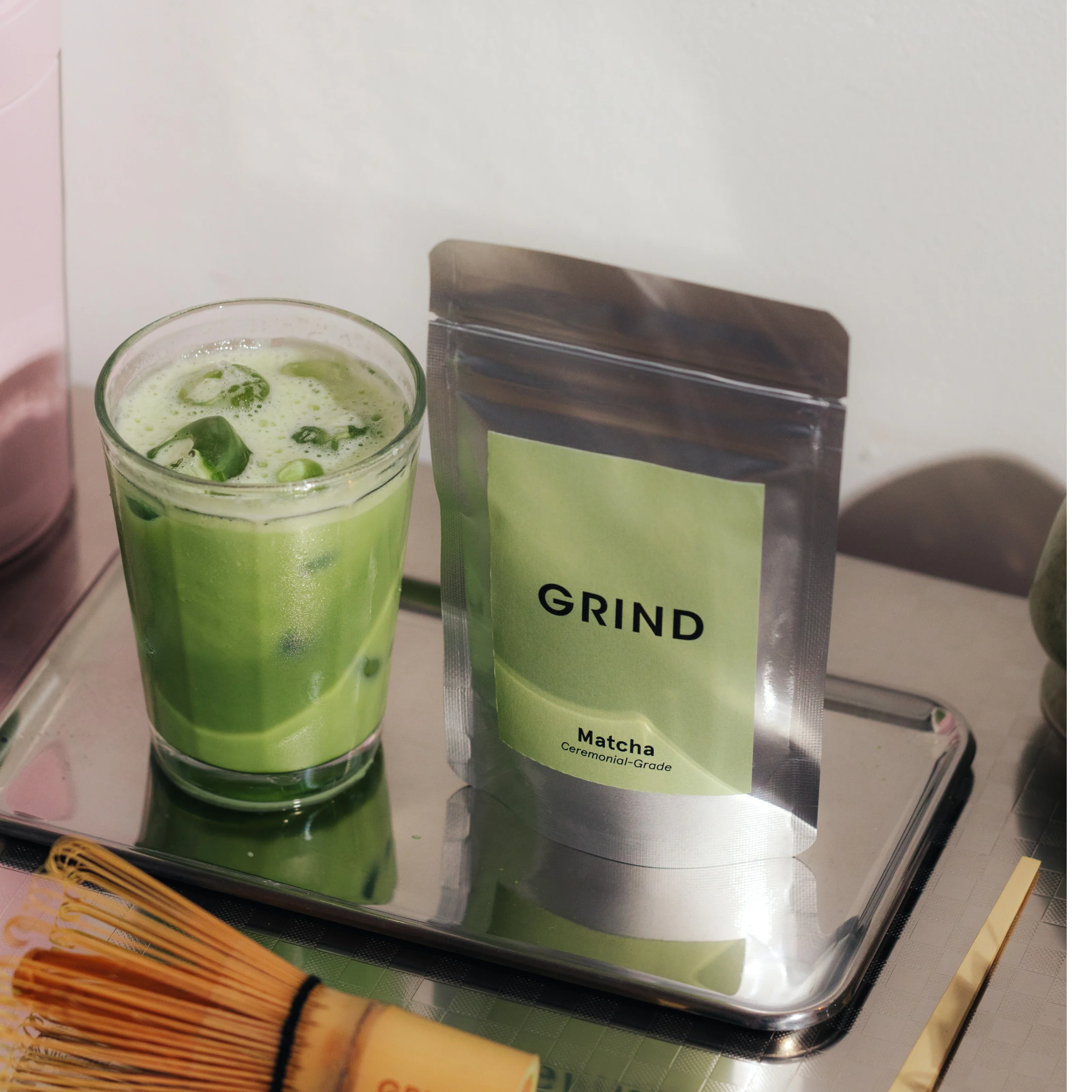 Matcha Powder Refill Pouches 60g - Image 7