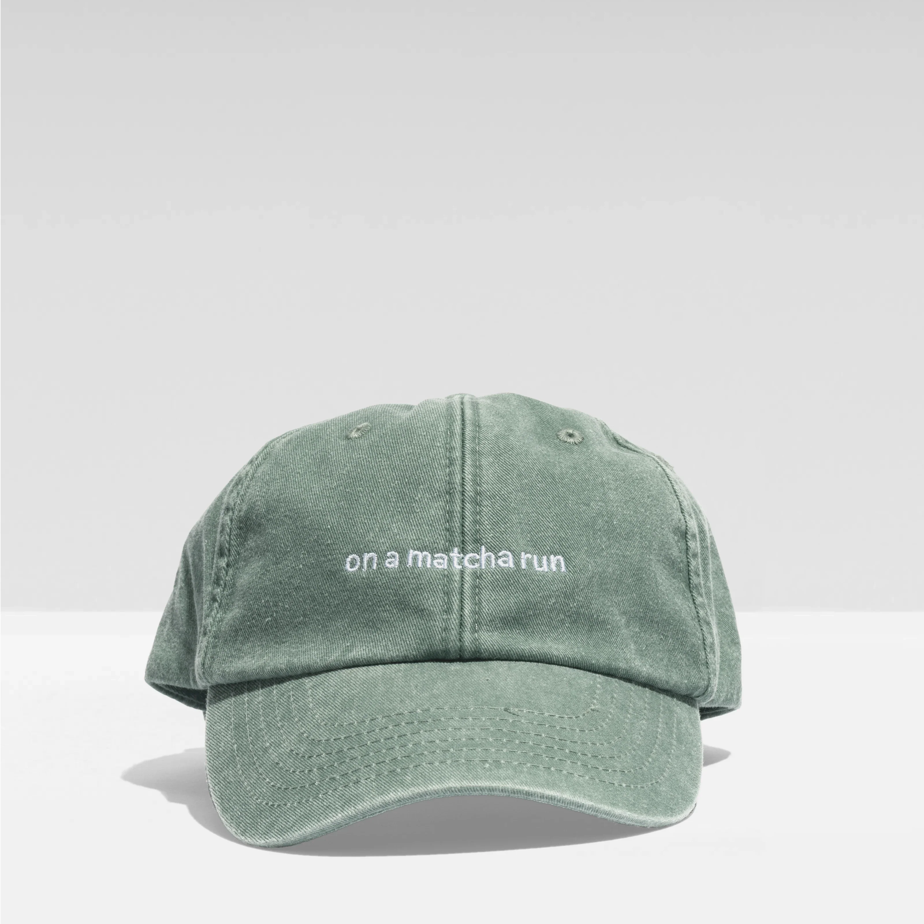 On a Matcha Run Baseball Cap