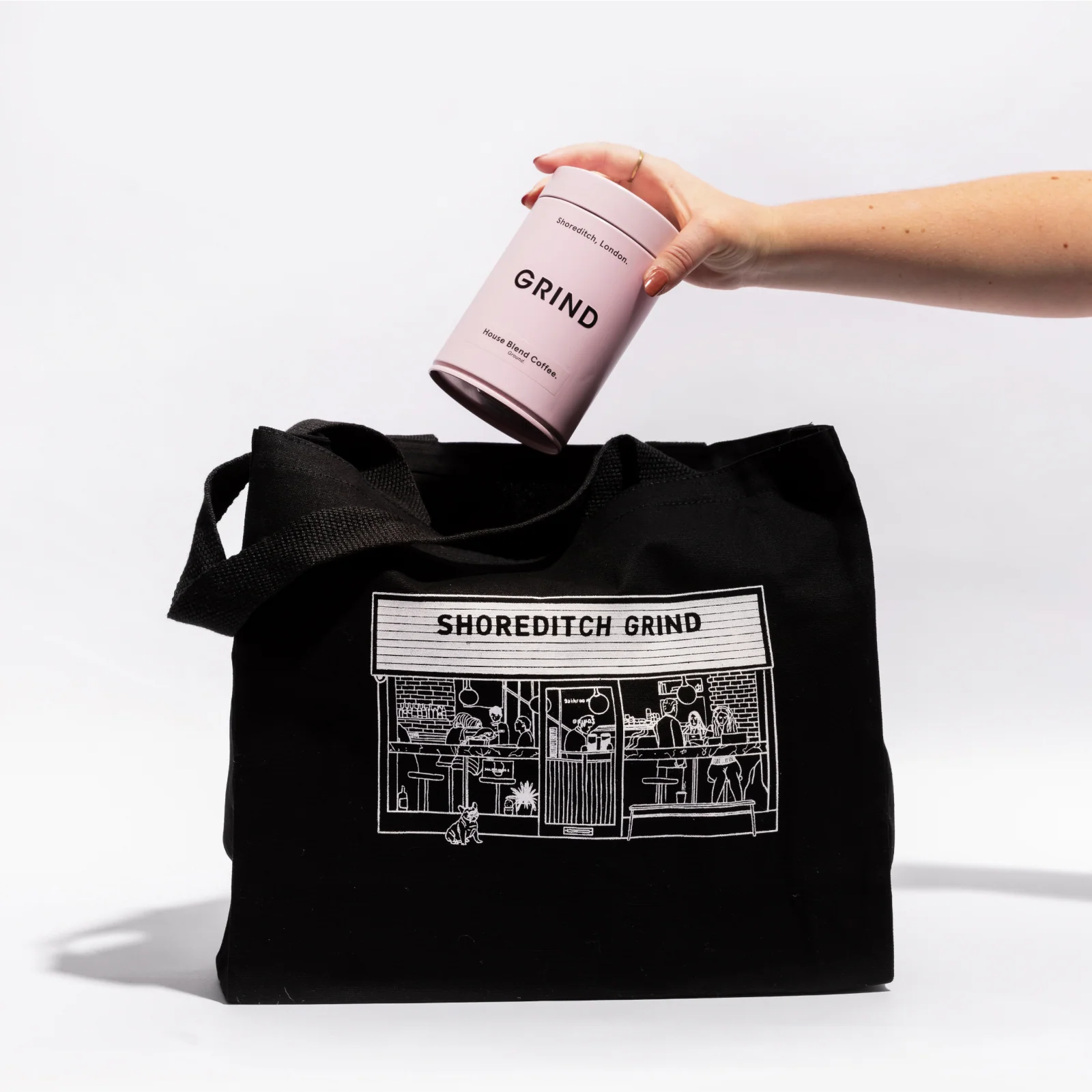 Shoreditch Grind Tote Bag - Image 2